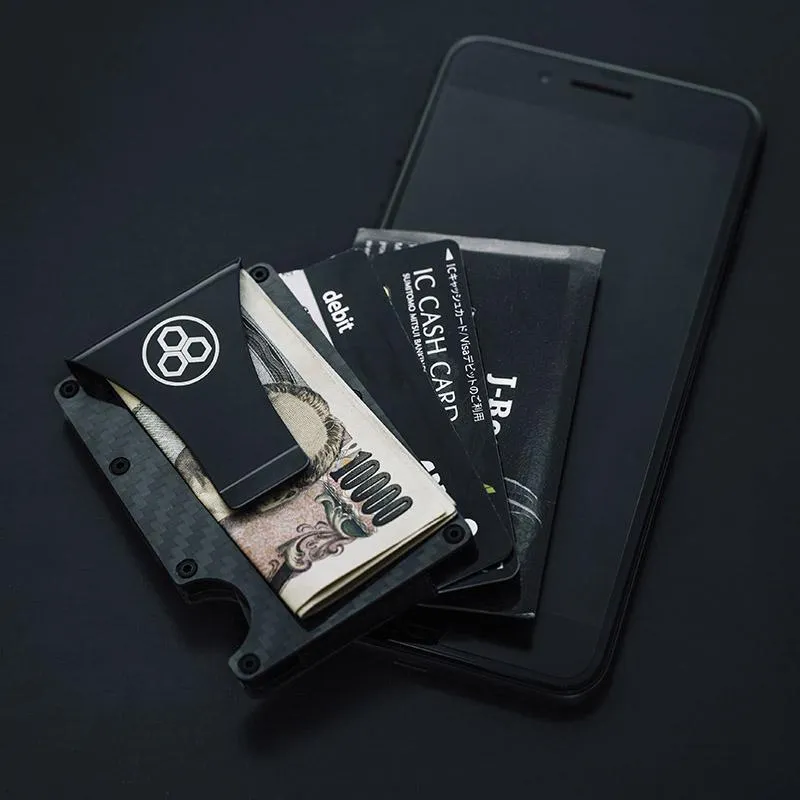 Real Carbon Fiber Rfid Wallet | MINIMALIST