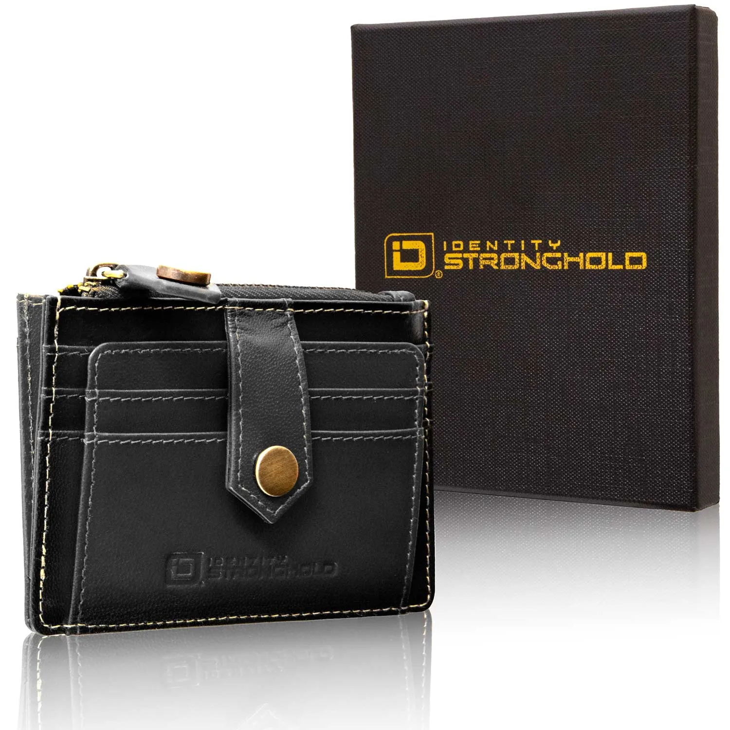 RFID Blocking Money Clip Mini Wallet