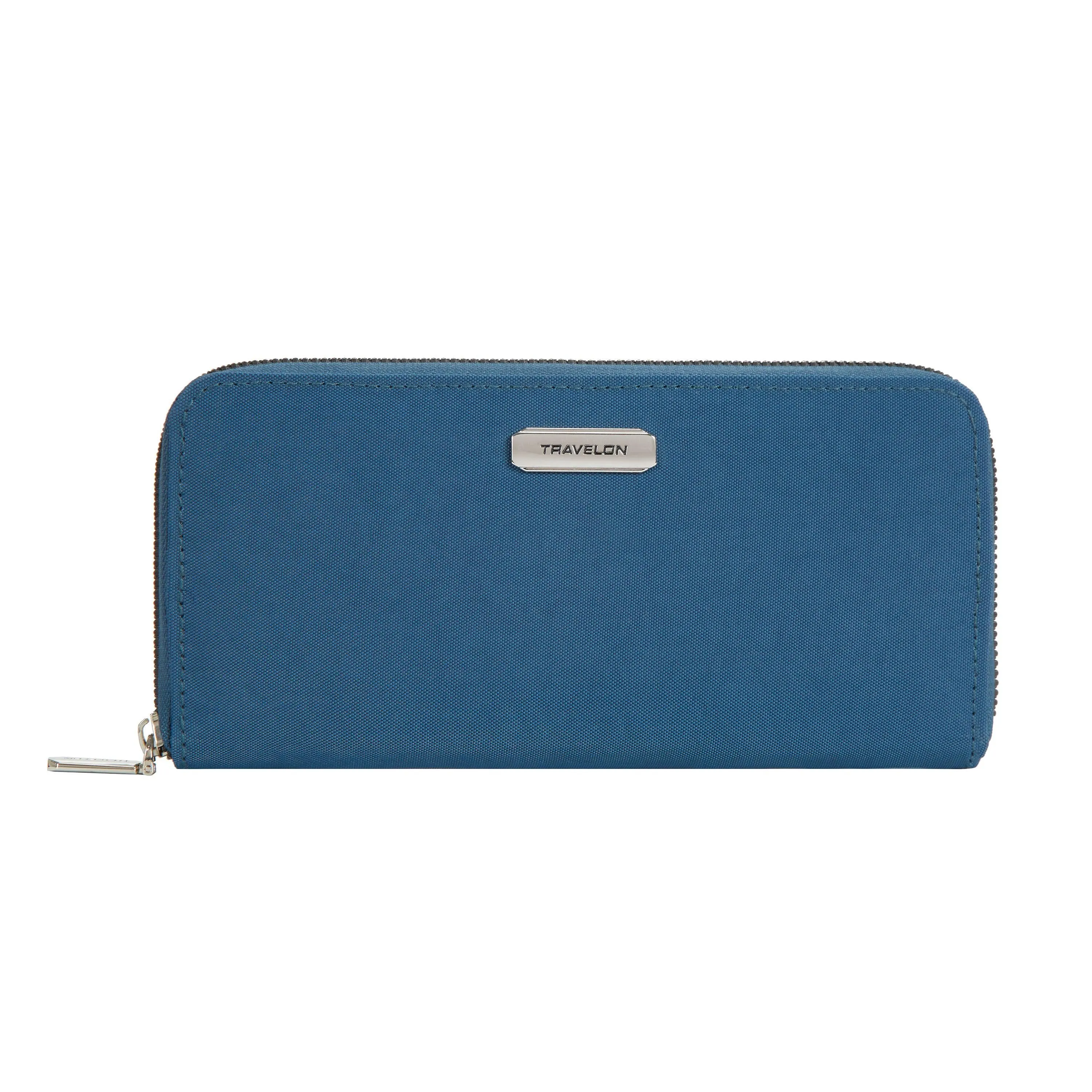 RFID Blocking Single Zip Wallet