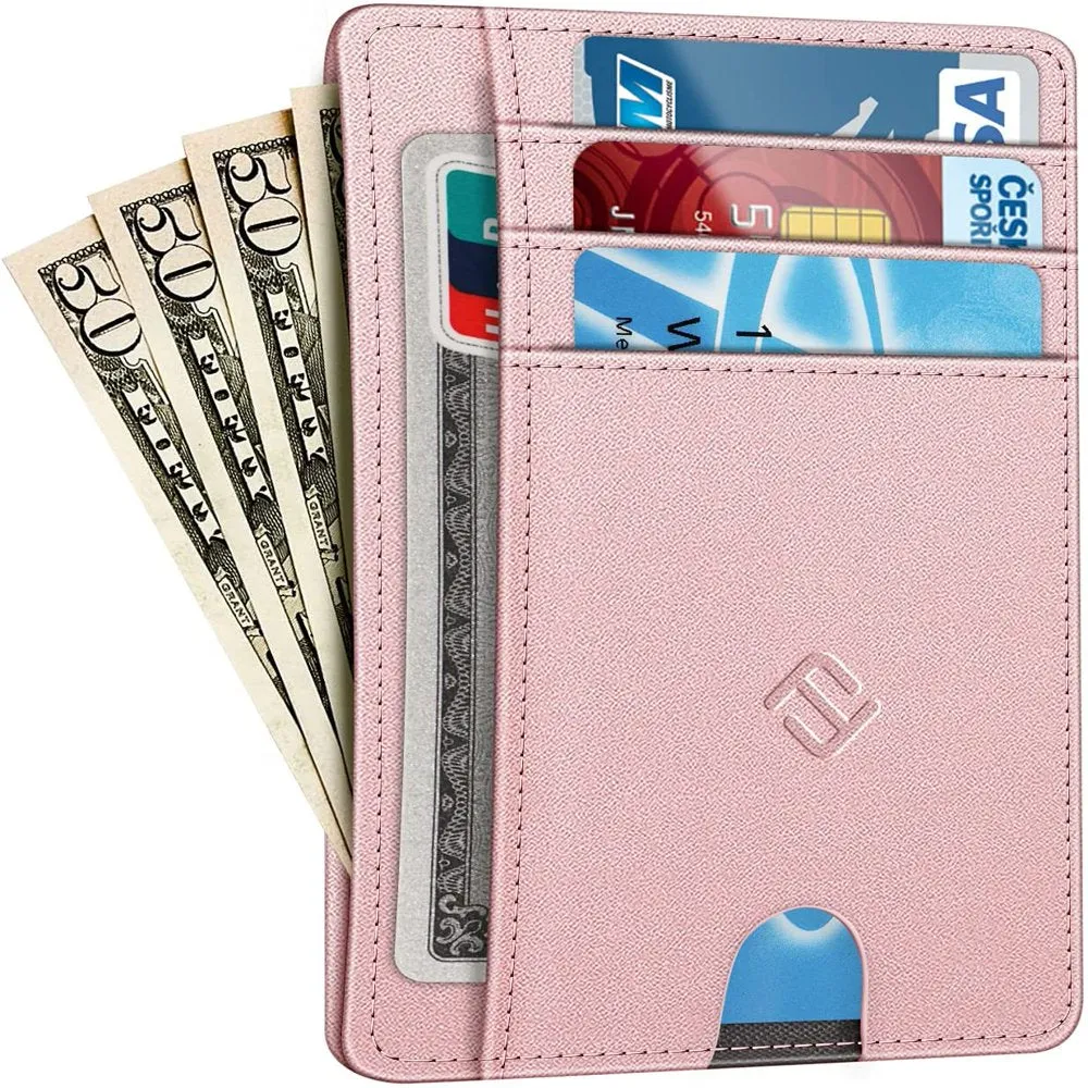 RFID Credit Card Holder Minimalist Card Cases & Money Clip