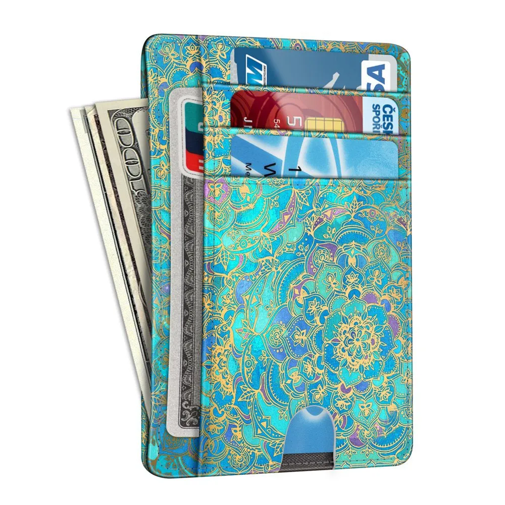 RFID Credit Card Holder Minimalist Card Cases & Money Clip