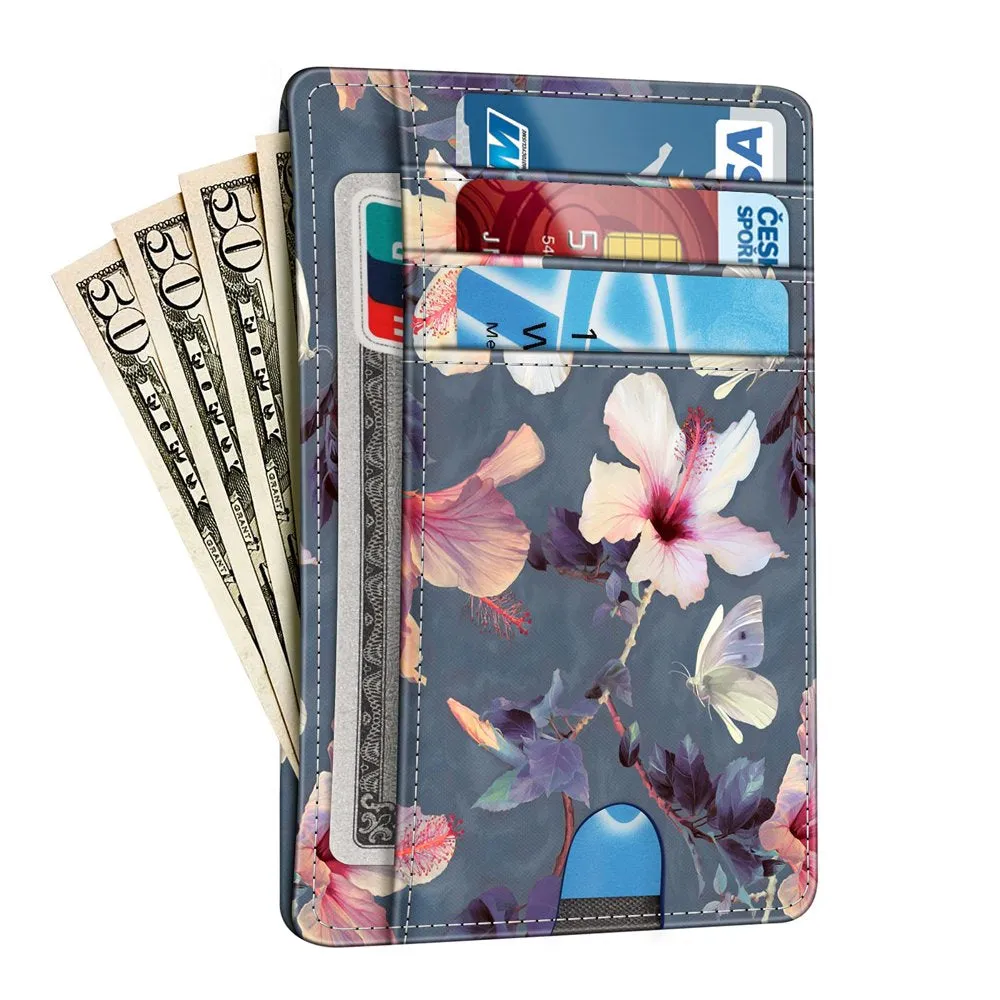 RFID Credit Card Holder Minimalist Card Cases & Money Clip