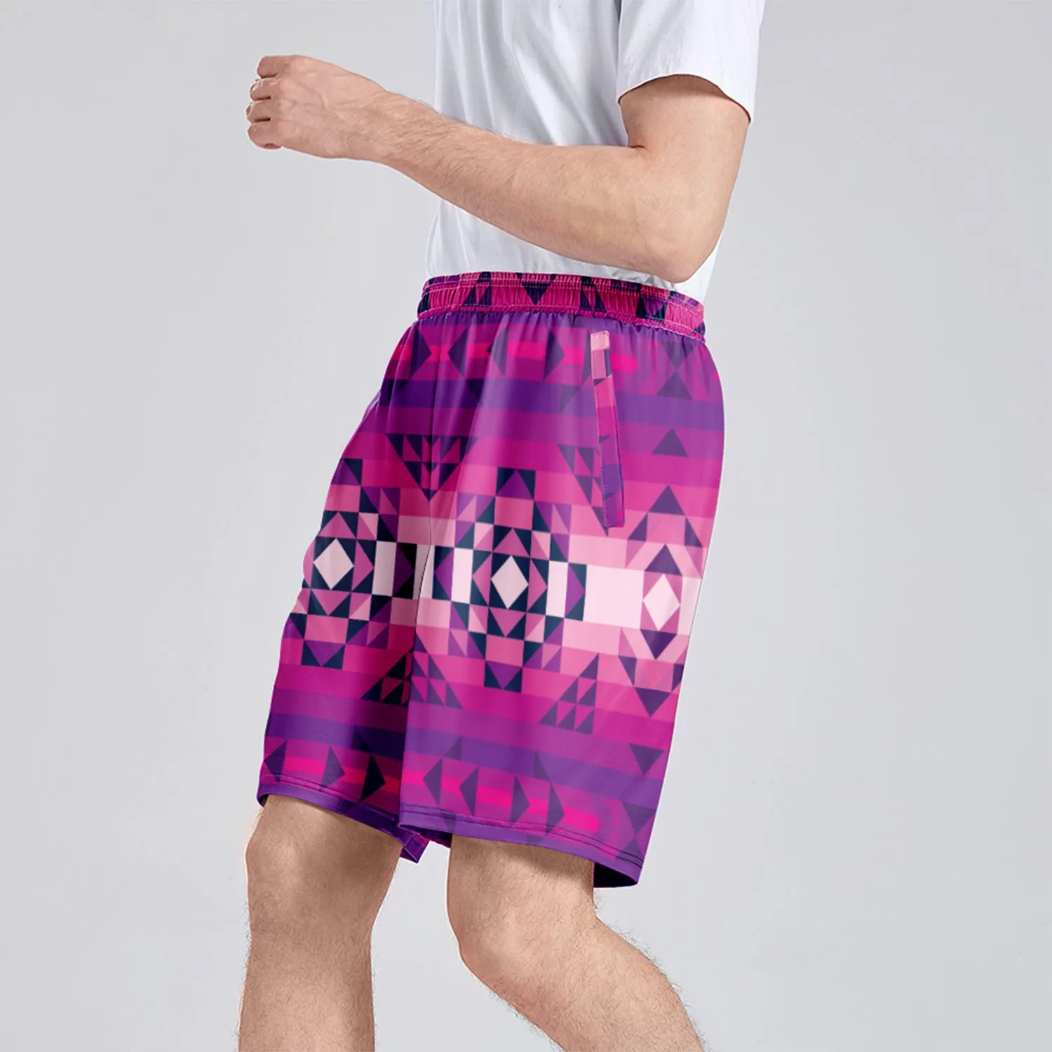 Royal Airspace Athletic Shorts with Pockets