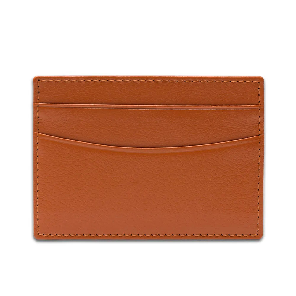 Tan Credit Card Case