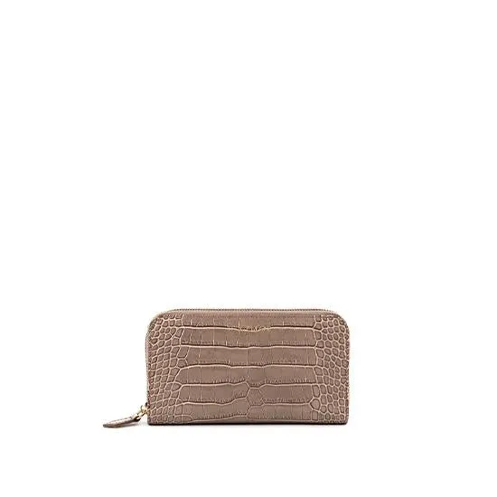 TB Zipwallet Croco - Beige