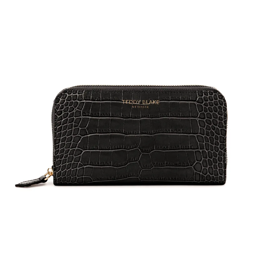 TB Zipwallet Croco - Black