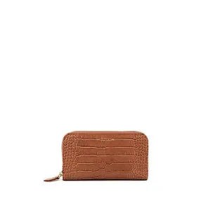 TB Zipwallet Croco - Camel Brown