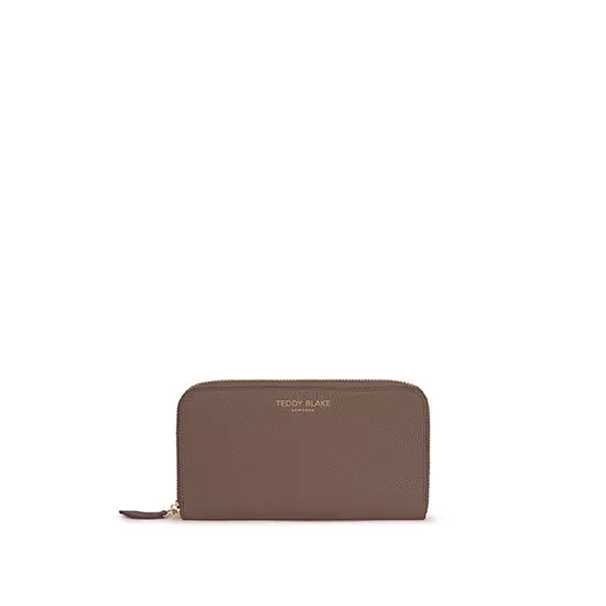 TB Zipwallet Stampato - Brown