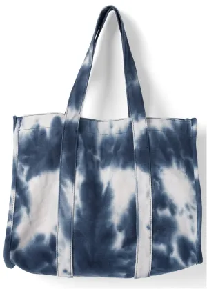 Tie-Dye Tote Bag - Blue Multi