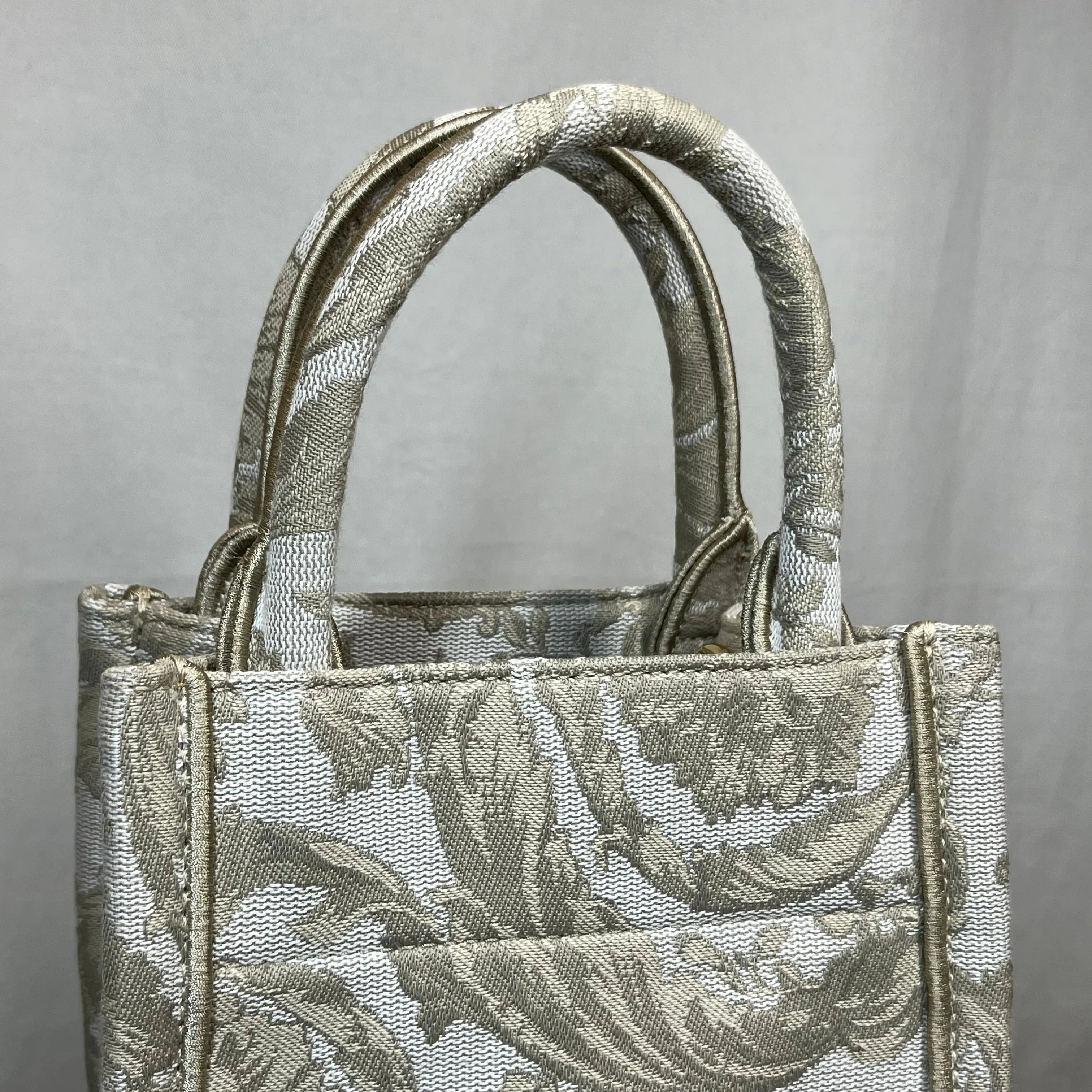 VERSACE Baroque Mini Embroidered Tote TS3722