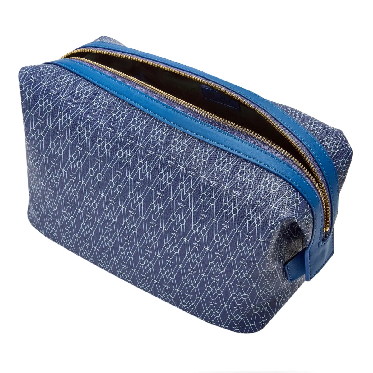 WOF Signature Vegan Collection Blue Washbag