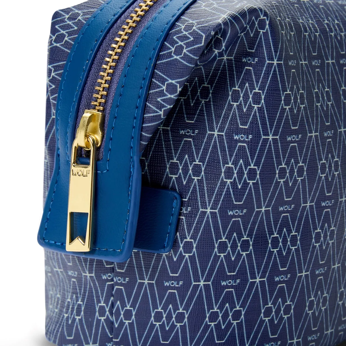 WOF Signature Vegan Collection Blue Washbag