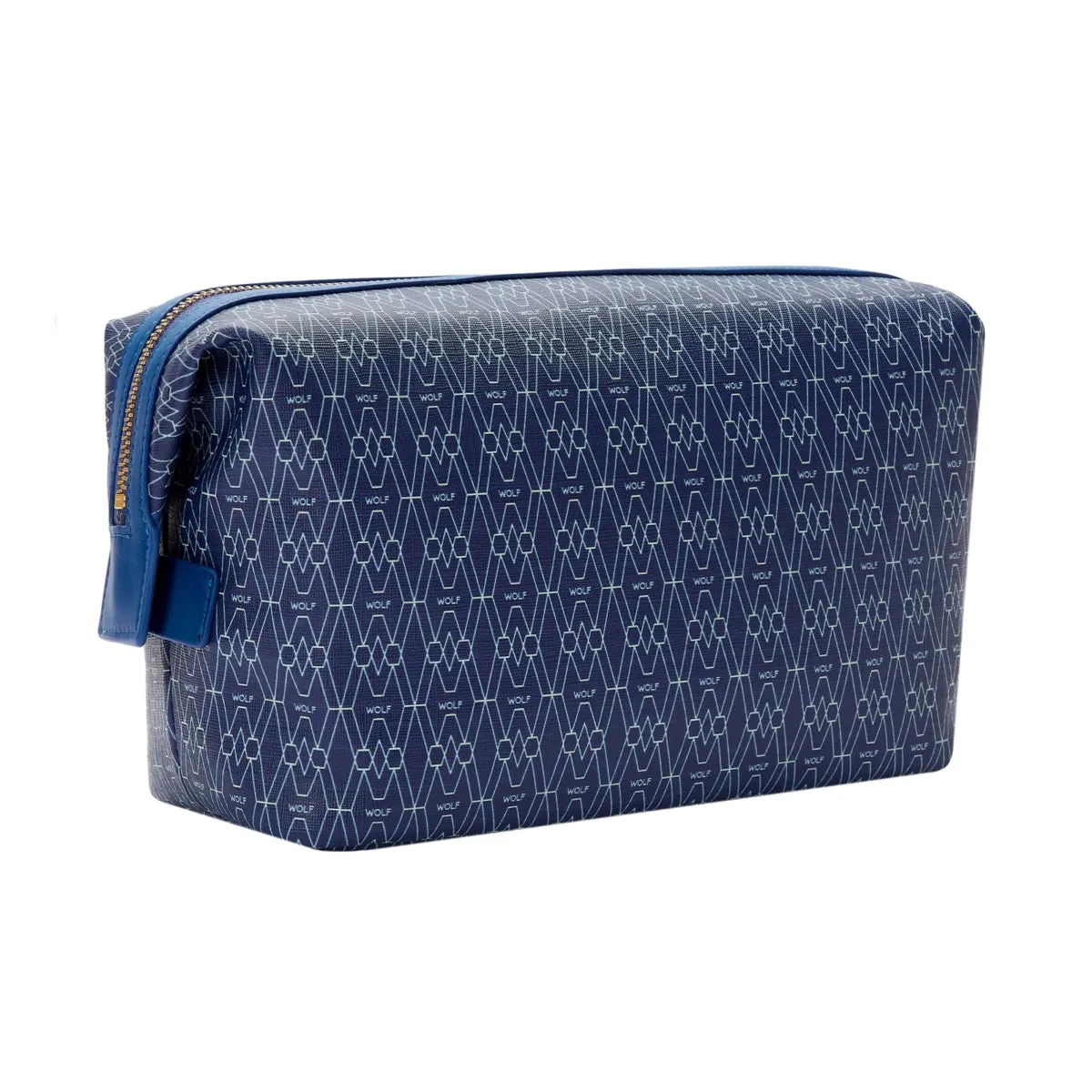 WOF Signature Vegan Collection Blue Washbag