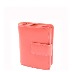 Womens Soft Leather Purse Mid-Sized Cards ID Notes Coins Pocket RFID Safe Anya Rose