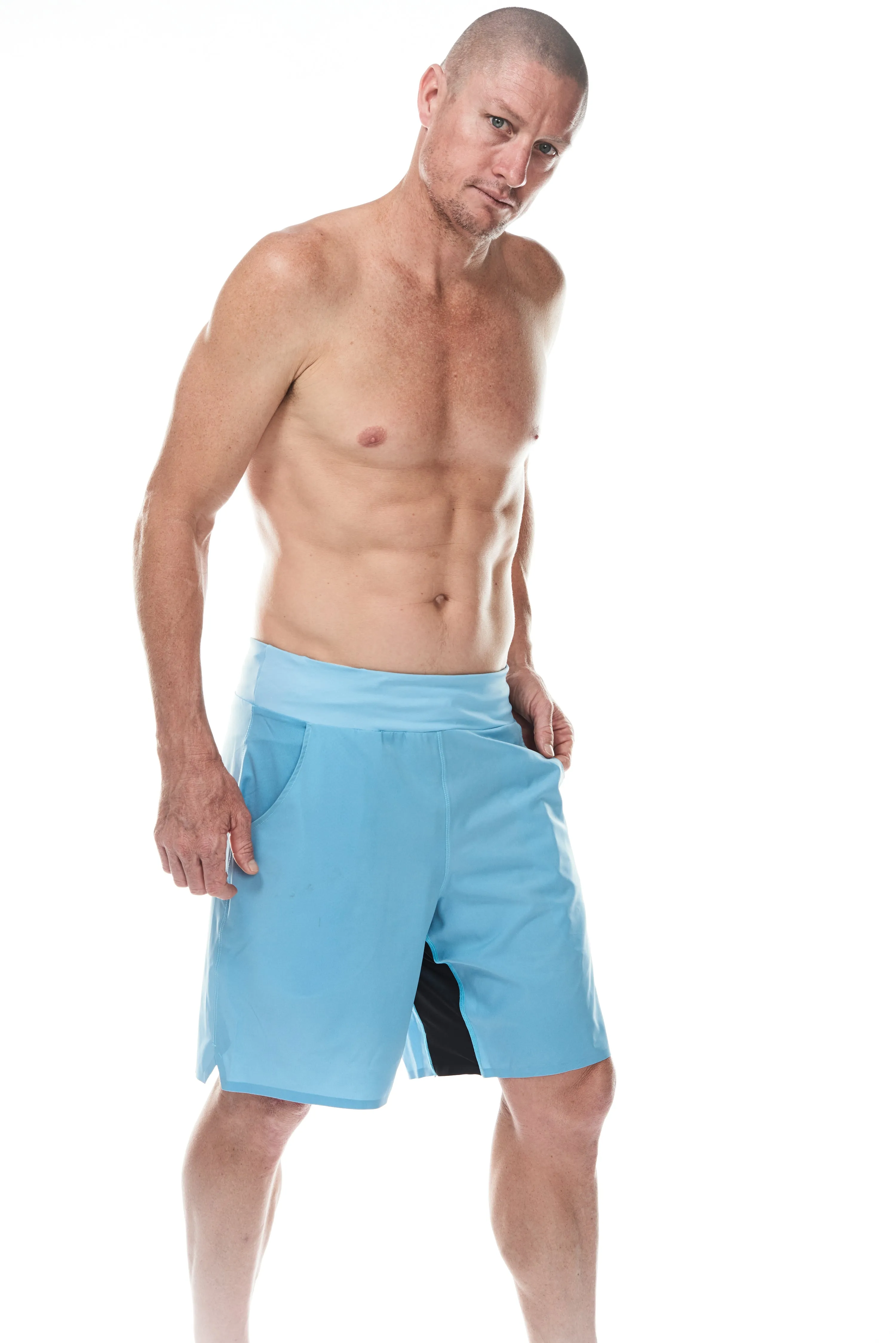 WYN by MALO arvo short (unlined 9.5") - mist